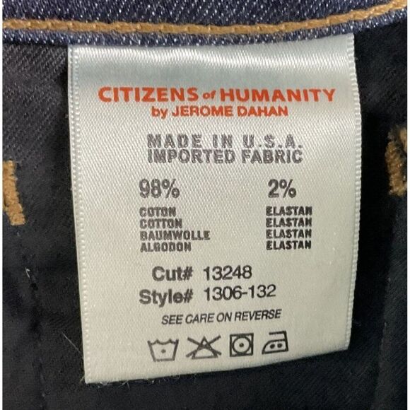 Citizens Of Humanity Elson Medium Rise Straight Leg Jeans, size 26 - Picture 10 of 13